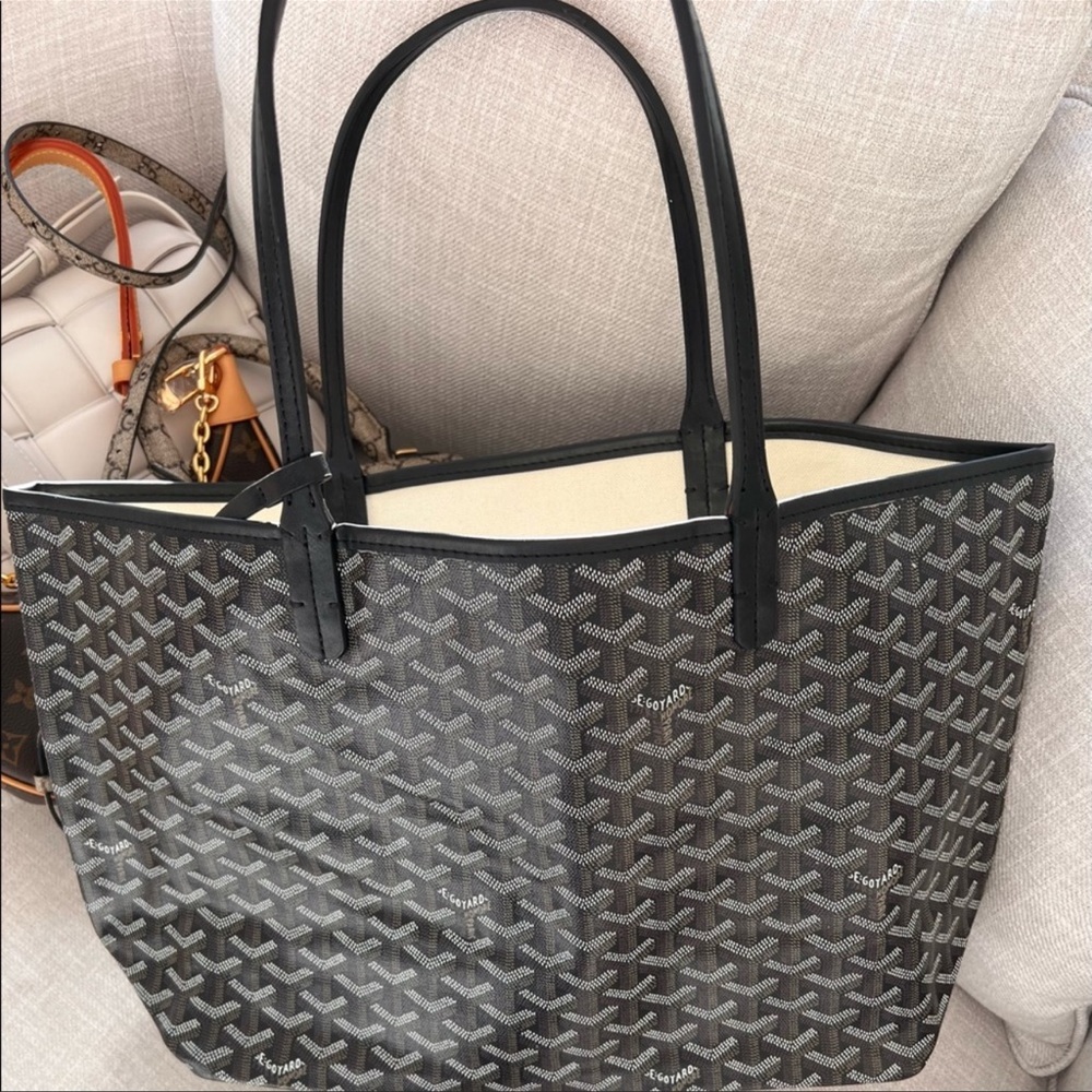 GOYARD St. Louis PM Tote Canvas Leather just yellow available